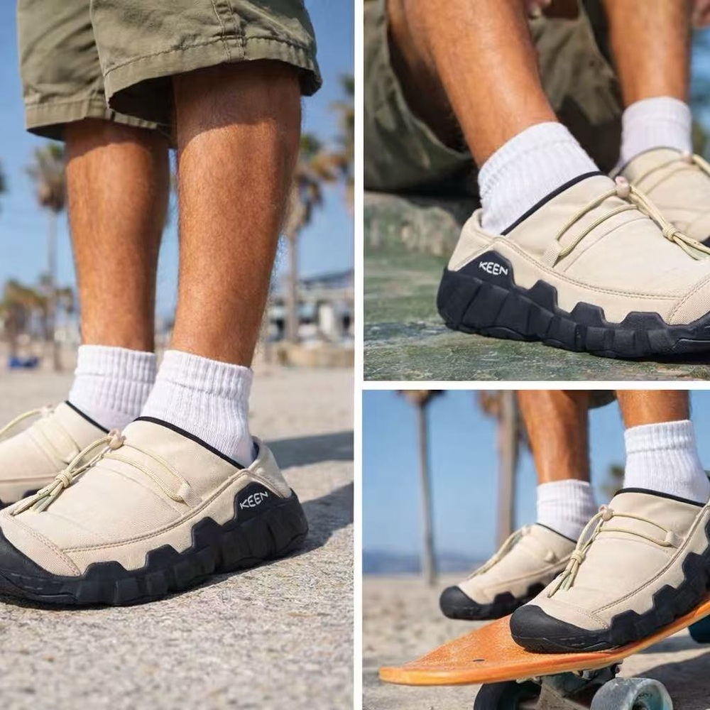 Keen Sand and Black Outdoor Shoes